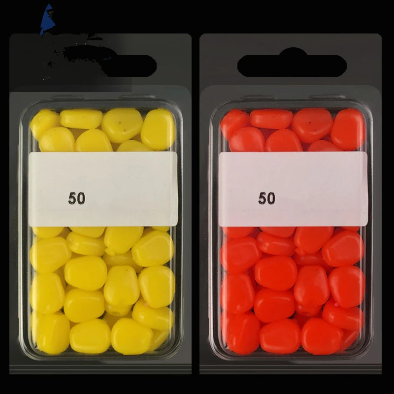 50 штук мягкие приманки Моделирование кукурузные зерна рыболовная приманка с