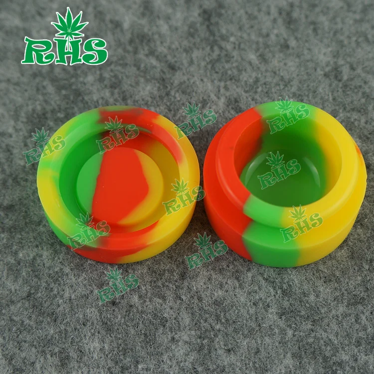 Цветной силиконовый контейнер с антипригарным покрытием 5 мл силиконовые