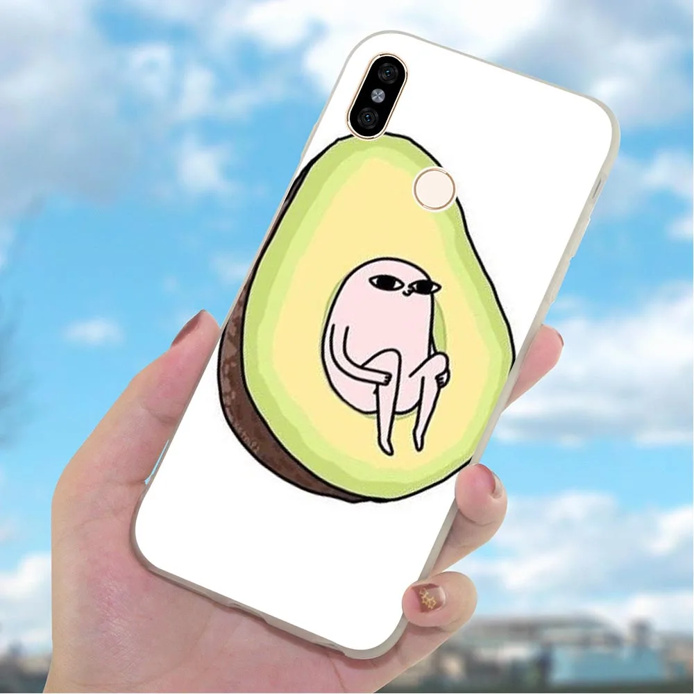 Чехол для телефона Redmi 7 Pro милый чехол с фруктами и авокадо 4X A2 A1 9se 4A 5 Plus 5A Prime 6A Note