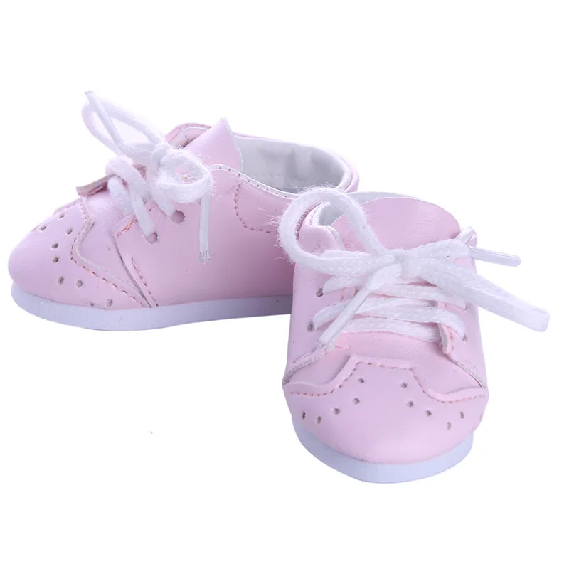 LUCKDOLL различные повседневная обувь подходит 18 дюймов Американский 43cmBabyDoll одежда аксессуары, игрушки для девочек, поколение, подарок на день рождения