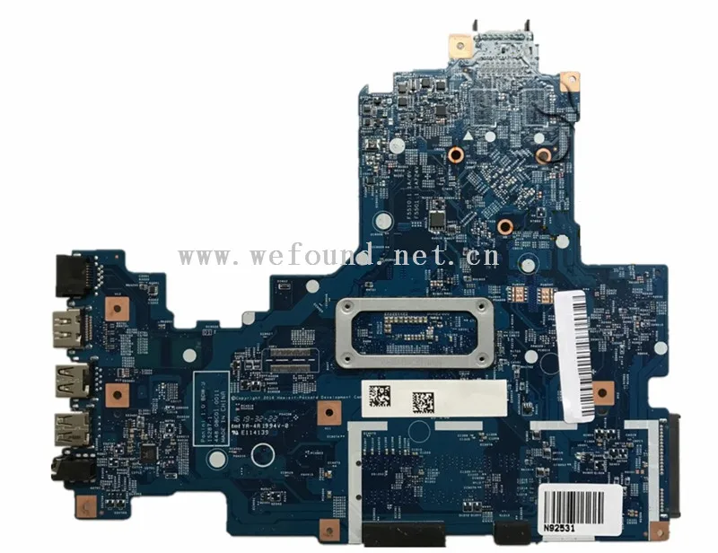 

laptop Motherboard For 856692-601 856692-001 857411-601 857411-001 17-X I3-5005U system mainboard Fully Tested
