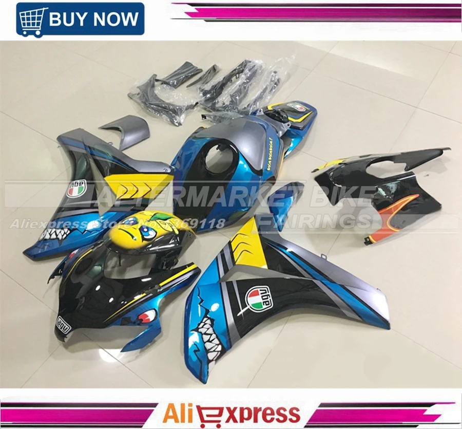 Для Honda индивидуальный дизайн CBR1000RR CBR 1000RR 2008 2011 полный комплект обтекателей для