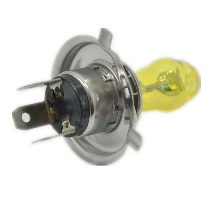 2x H4 9003 HB2 P43T 12V 100W 3000K ксеноновый Золотой Желтый Авто головной светильник лампа
