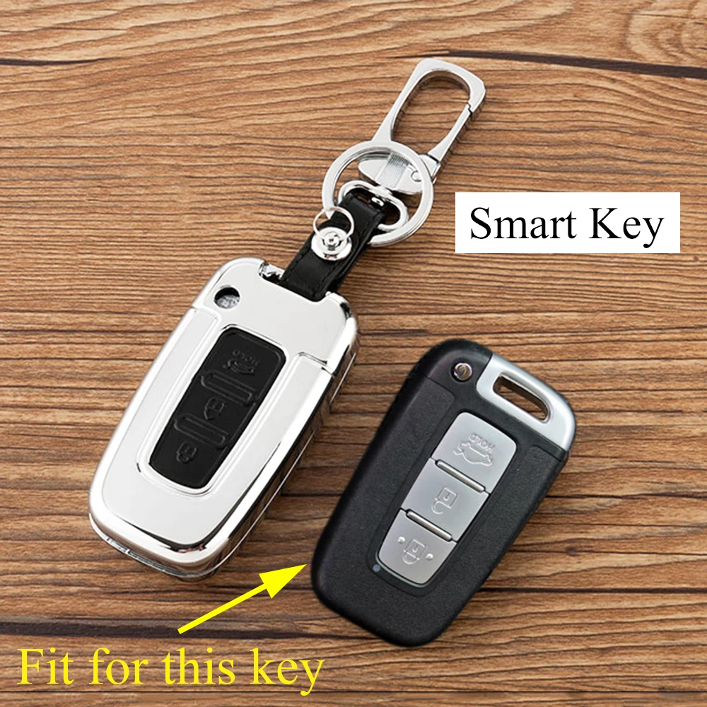 Смарт брелок для ключей с 3 кнопками чехол держатель аксессуары Kia Sorento Sportage Soul Forte