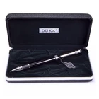 Ручка шариковая, черная и серебристая, 0,7 мм