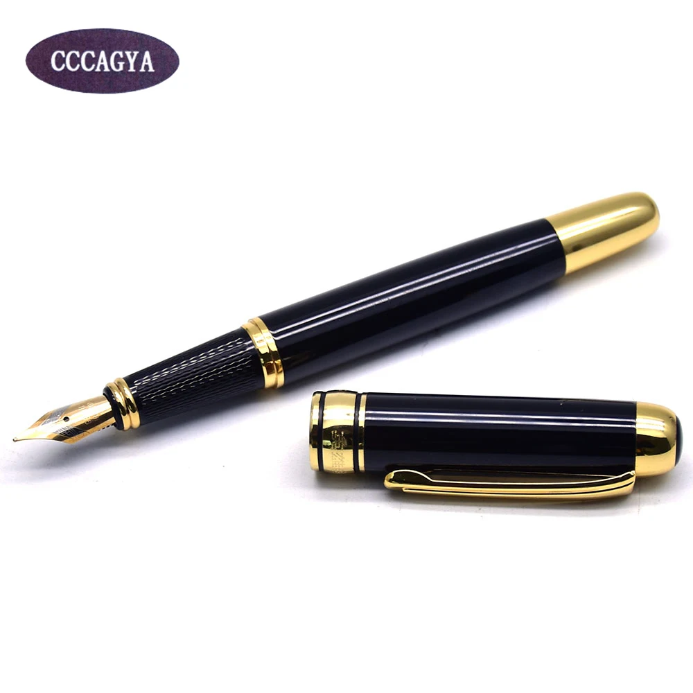 Guoyi D025 Роскошные чернила перьевая ручка 0 5 мм металлический High End Бизнес офисные