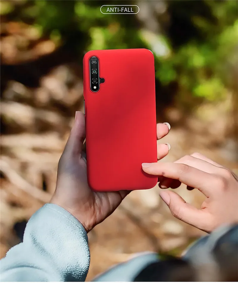 Для honor 20 Pro жидкий силиконовый мягкий чехол для honor 20 Pro honor 20 Lite чехол оригинальная Жидкая силиконовая Резина ТПУ чехлы Coque