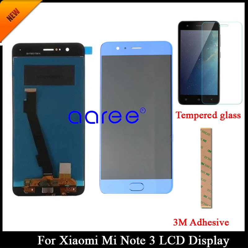 100% протестированный класс AAA для Xiaomi Note 3 Mi Note3 ЖК дисплей кодирующий