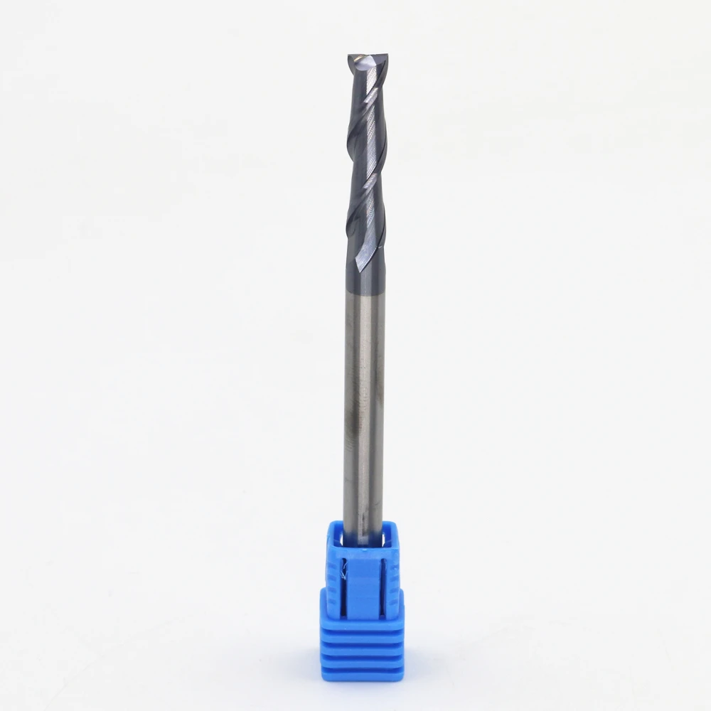 

New 2 Flute Head:6mm Tungsten steel cutter CNC milling Carbide End mills Highest cutting hardness: 55HRC 2F 6*6*20*100mm