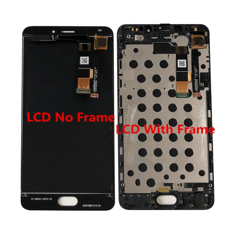 Протестированный M& Sen для Meizu M3E Meilan E A680Q ЖК-экран+ сенсорная панель дигитайзер с рамкой M3E Meilan E A680H