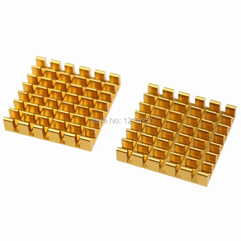 Алюминиевый радиатор для VGA RAM памяти чип Радиатор 25 мм * 5 шт. в партии|aluminum