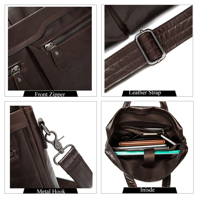 Westal портфель из натуральной кожи на плечо деловая сумка-мессенджер для женщин и