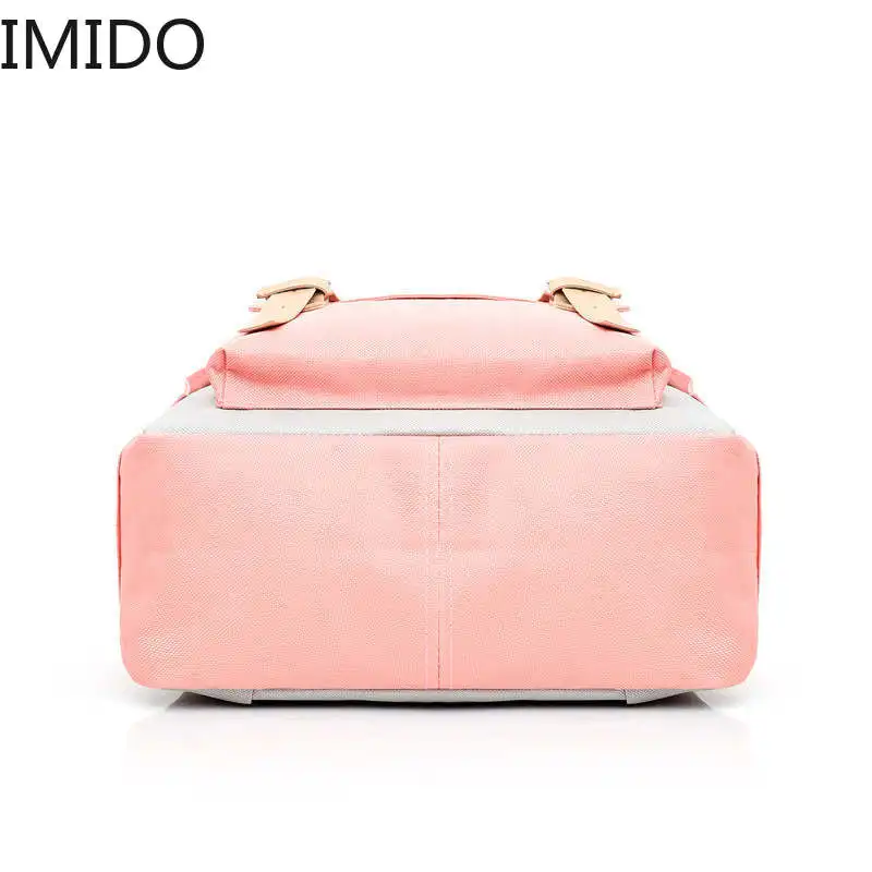 IMIDO 2019 Модный женский рюкзак в стиле пэчворк водонепроницаемый Оксфорд дорожная