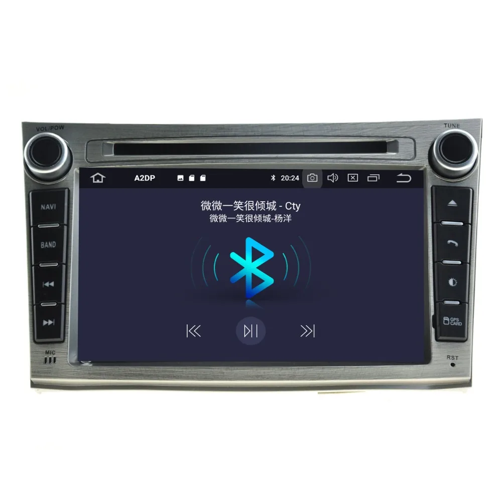 Автомобильный DVD-плеер на Android 9 0 с GPS-навигацией для Subaru Outback 08 + стерео радио bluetooth