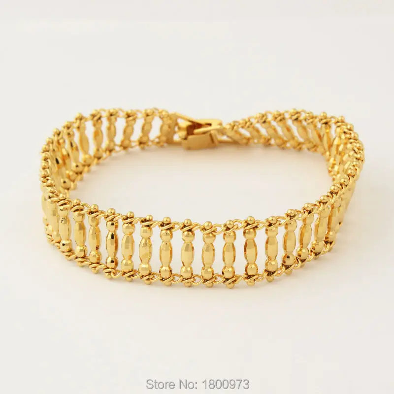Новый уникальный width15 мм благородный мужской золотой цвет новейший полый браслет
