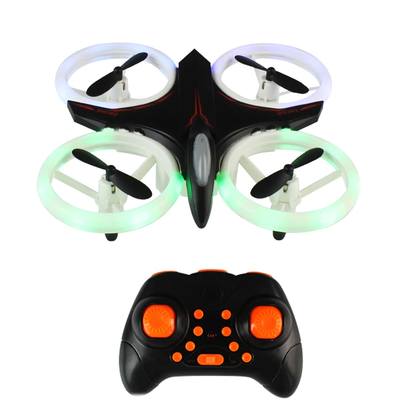 JJRC HY158 мини Дрон Altitute Hold Квадрокоптер с гироскопом ночник RC вертолет 2 4 г 6 оси
