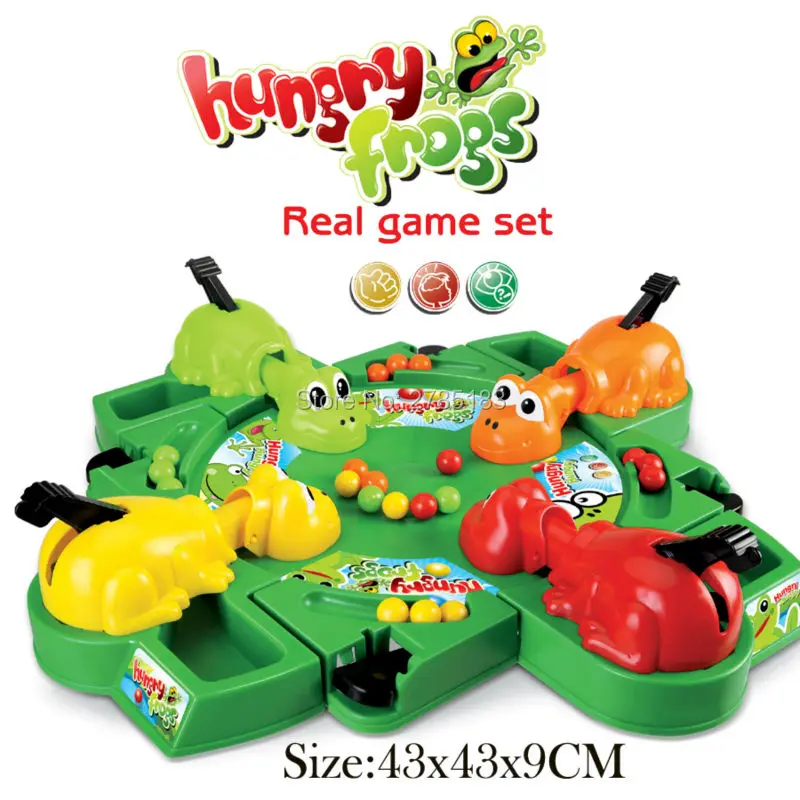 Кормление лягушка игра многопользовательский пластиковая настольная забавные