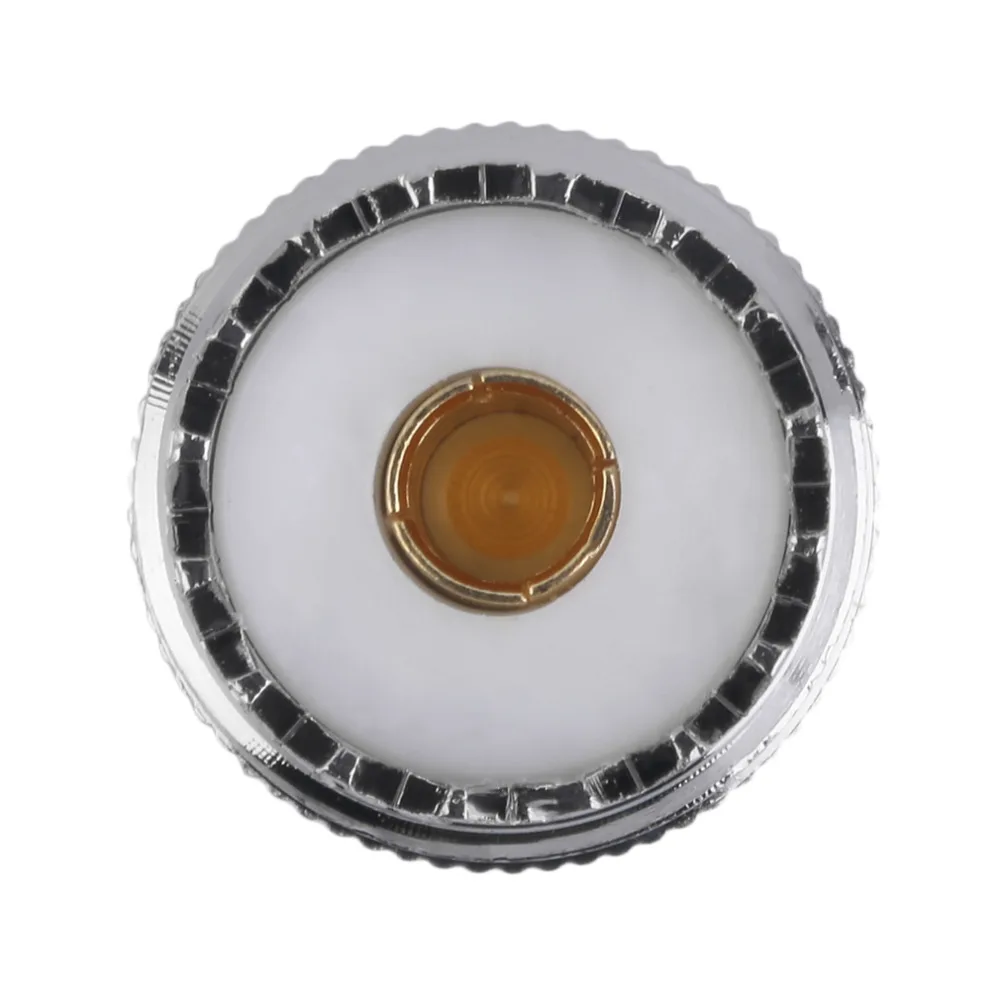 Новый прямой разъем адаптера UHF PL 259 SO 240 Female To Jack RF Лидер продаж|uhf connector|uhf female