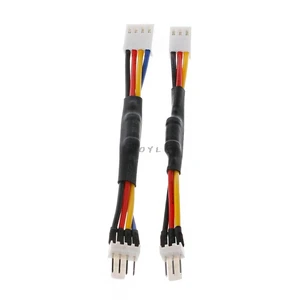 1 шт. чехол вентилятор обмин снижение скорости бесшумный разъем резисторный кабель Тихий режим