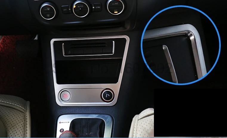 Матовый хромированный интерьер автомобиля для Volkswagen VW Tiguan 2012 2013 2014 2015 Коробка