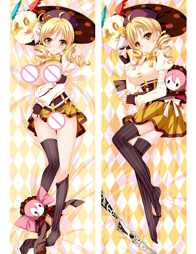 Японское аниме Puella Magi Madoka Magica персонаж сексуальная девушка Tomoe Mami otaku Dakimakura