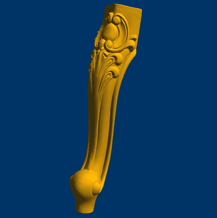 Мебель диван стол стул кровать шкаф ножки формат STL файл 3D модель для CNC