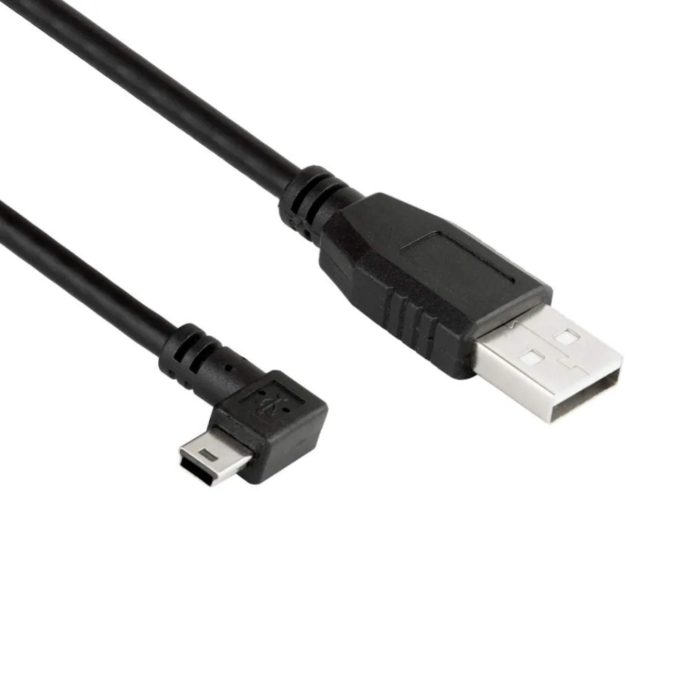 Кабель USB A Male Mini 90 градусов под прямым углом 5P кабель для синхронизации данных и