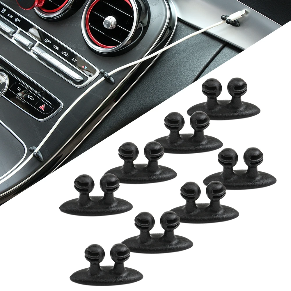 8 шт./компл. автомобильный зажим для проводов USB кабель фиксированный Toyota Corolla RAV4
