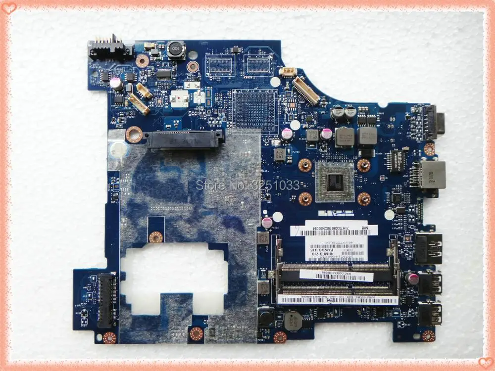 Материнская плата для Lenovo G575 Notebook PAWGD материнская ноутбука G575GX DDR3 полностью