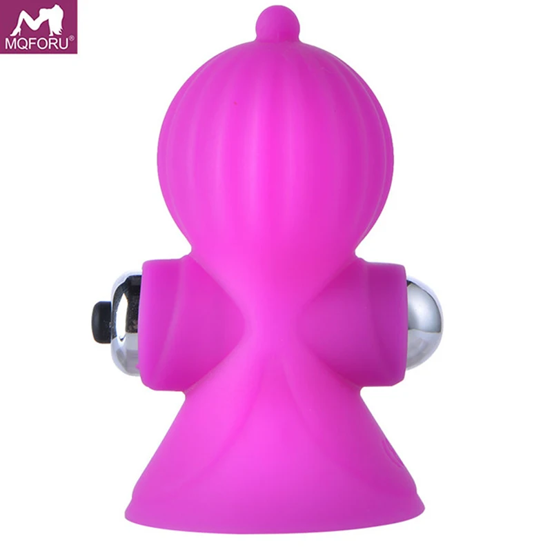 USB Силиконовая грудь вибратор для женщин соски стимулятор груди присоска