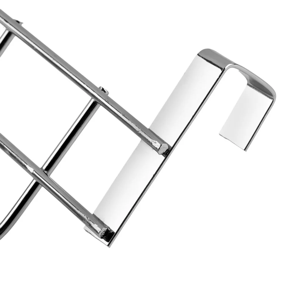 

Worldwide 1pcs Home Bathroom Kitchen Coat Towel Hanger Rack Holder Shelf 5 Hooks