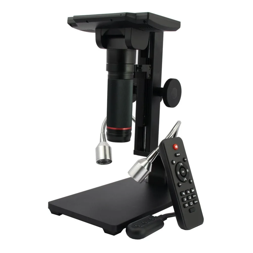 ADSM302 5 Inch Screen Digital LCD HDMI Microscope 3MP Video Recording Magnifier for PCB Mobile Phone Repair Soldering