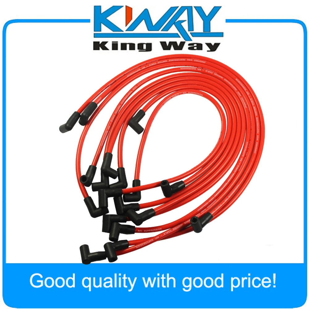 10 5 мм Высокая производительность свечи зажигания провода набор HEI SBC BBC 350 383 454