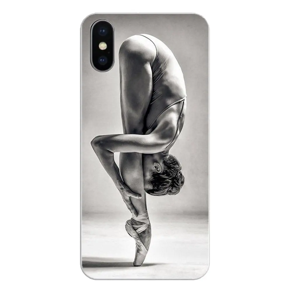 Cover For iPhone XS Max XR X 4 4S 5 5S 5C SE 6 6S 7 8 Plus Samsung Galaxy J1 J3 J5 J7 A3 A5 BALLERINA Ballet Dancer girl design |