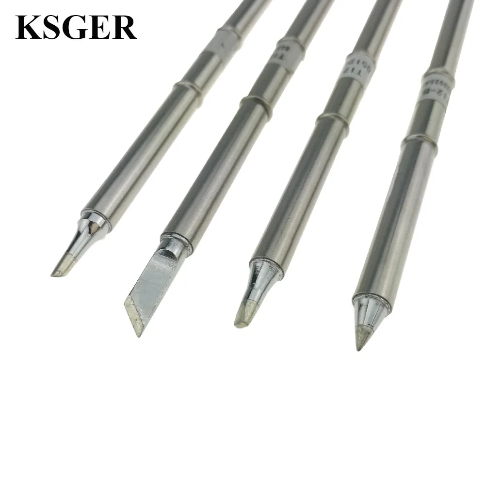 Электронный наконечник паяльника: KSGER T12-K T12-B T12-BC2 T12-D24 припой 70W 220v сварочный наконечник для пайки Ремонт станции