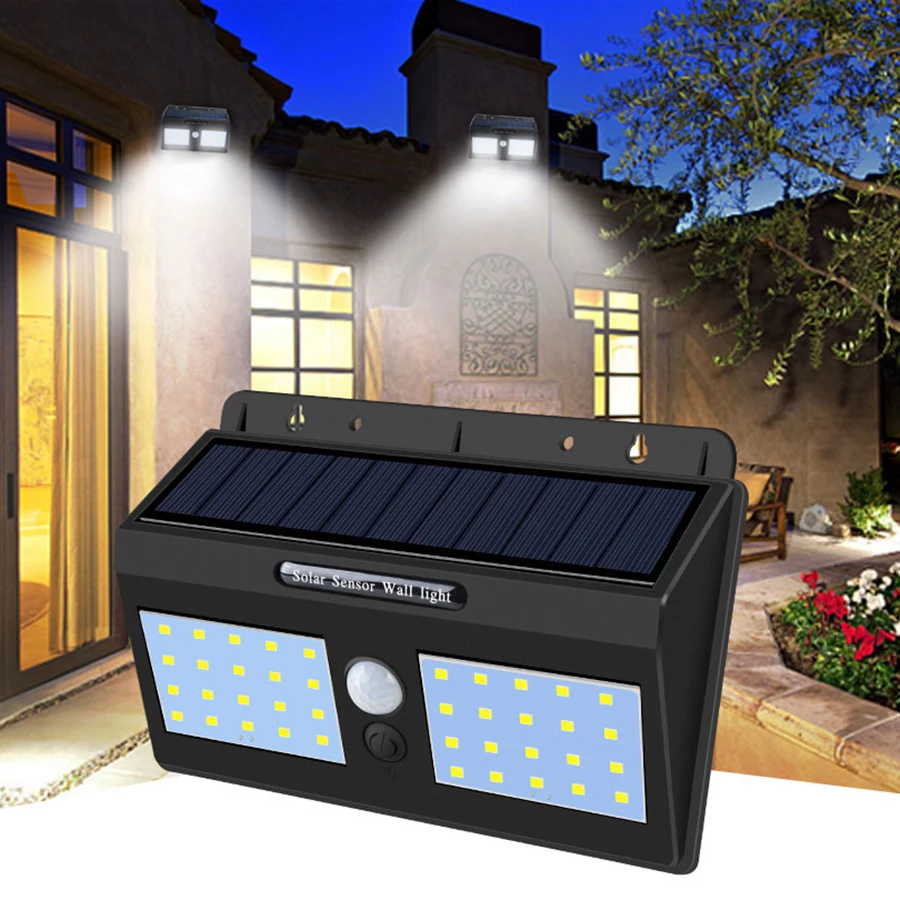 EeeToo светодиодный солнечный свет на открытом воздухе датчик движения PIR