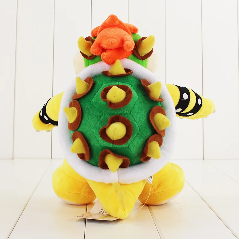 14-40 см Koopa плюшевые игрушки из мультфильмов Боузер кукла маленький Бадди Super Mario Bros Луиджи Йоши Венди Ларри булочка Pom Охотники за привидениями