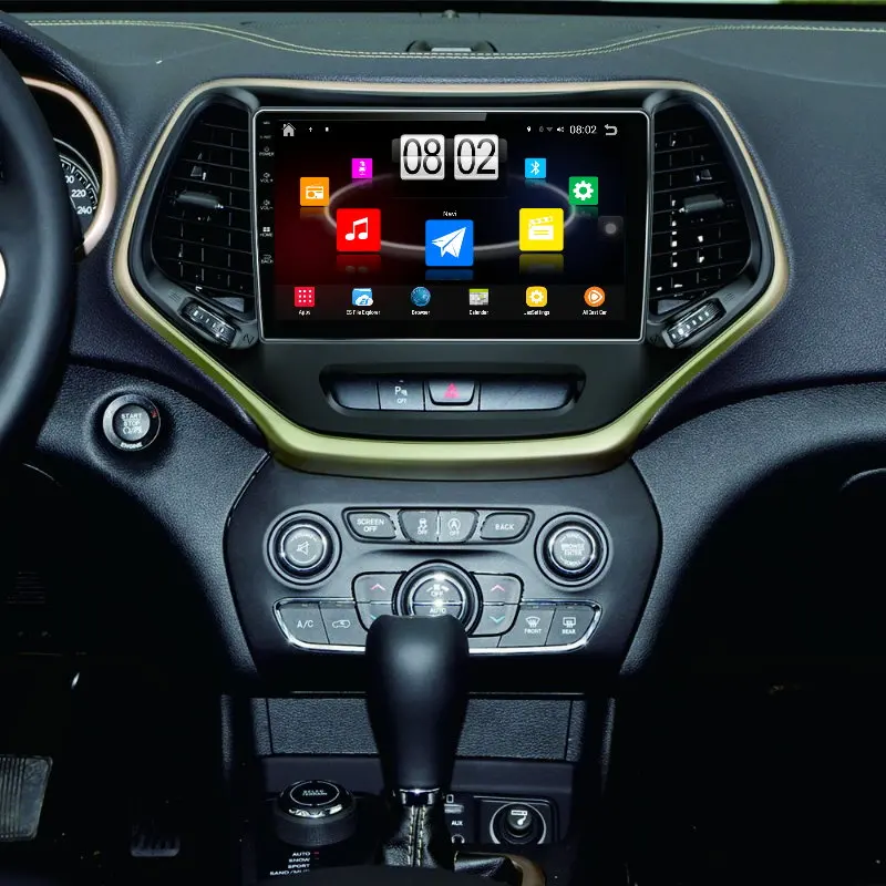 YESSUN автомобильный Android плеер мультимедиа для Jeep Cherokee KL~-Радио Стерео gps карта Nav Navi(без CD DVD) 1" HD экран