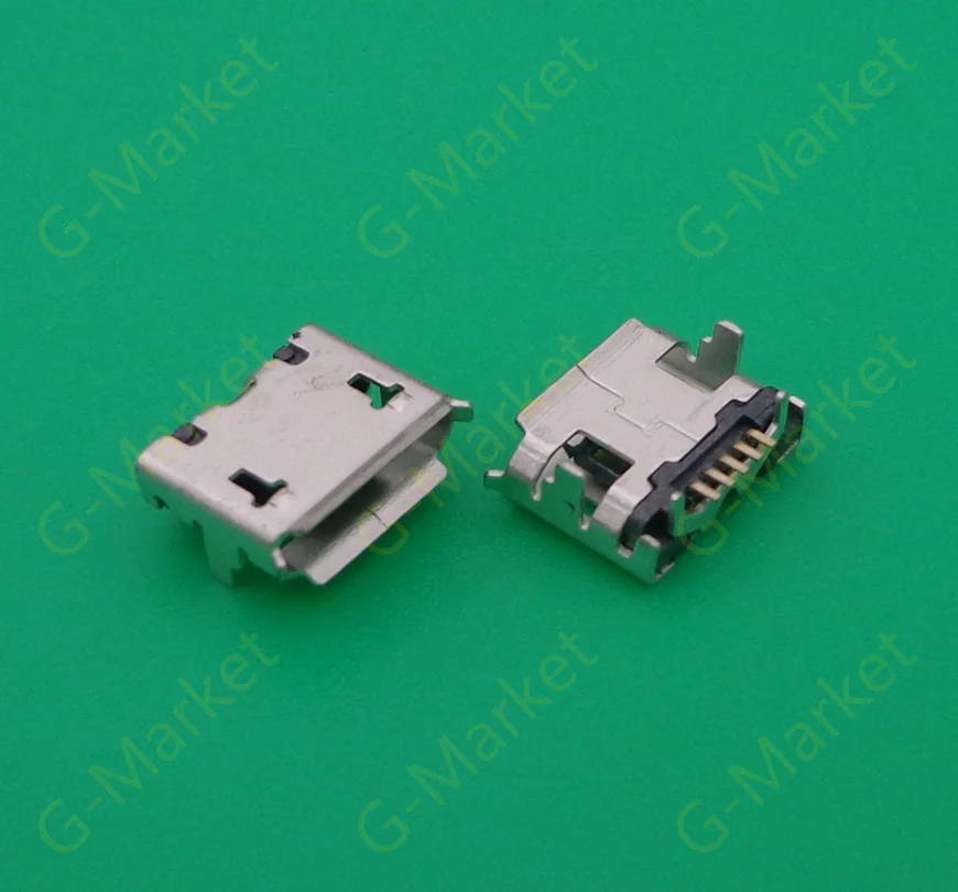300 шт./лот широко используется Micro USB 5 P 5-контактный разъем для подключения