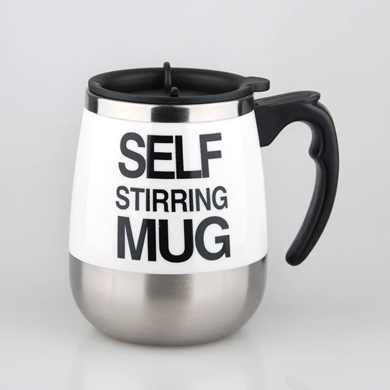 Чашка кофейная автоматическая из нержавеющей стали 350 мл|self stirring|cup coffee mugautomatic mixing
