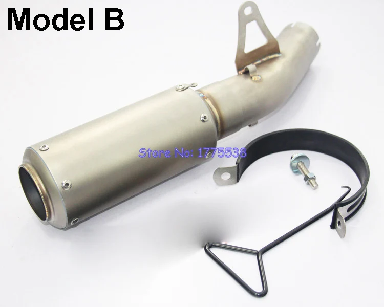 

S1000RR Exhaust Muffler Pipe Set Carbon Fiber Modified Motorcycle Motorbike Exhaust Muffler Pipe Set for S1000RR