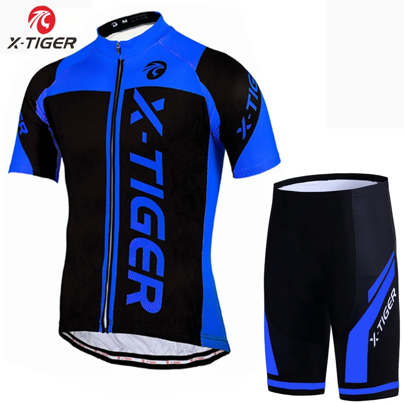 X-Tiger, полиэстер, профессиональный комплект Джерси для велоспорта, MTB, одежда для велоспорта, спортивная одежда для велоспорта, одежда для велоспорта, Майо, Ropa Ciclismo, комплект для велоспорта - Цвет: Normal Cycling set