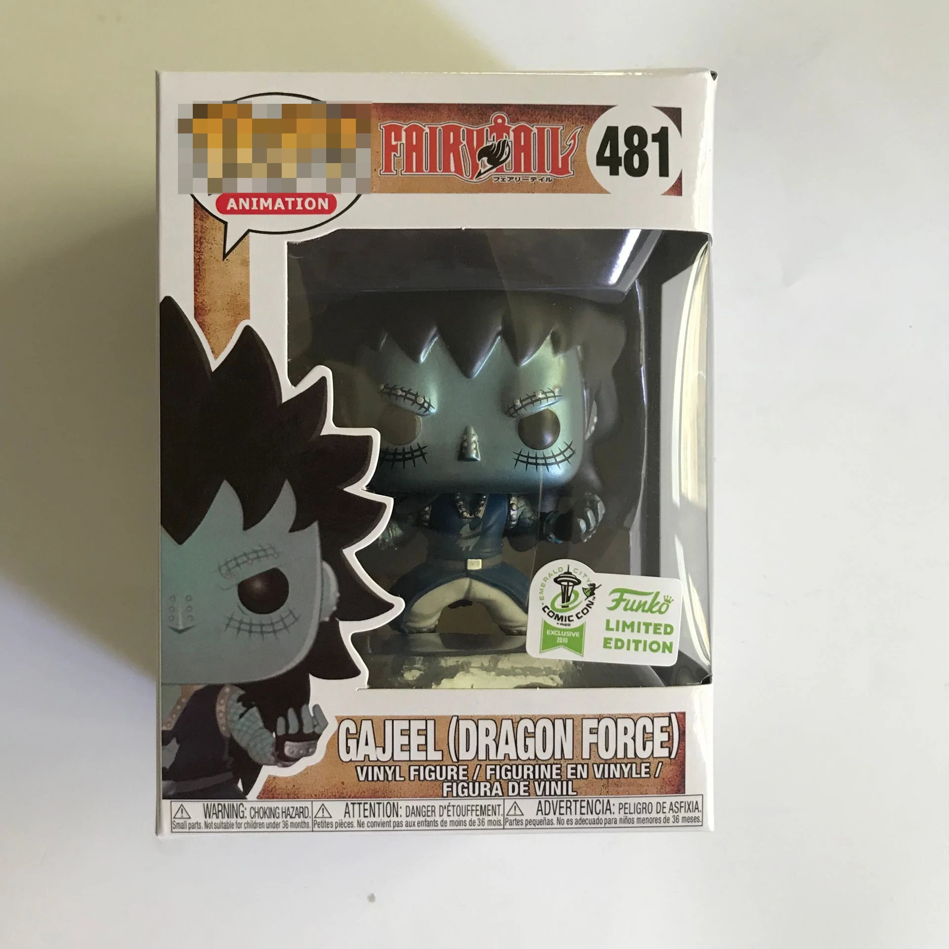 FUNKO POP Gajeel Dragon's весы японская анимация мультяшный Сказочный хвост фигурка GAJEEL
