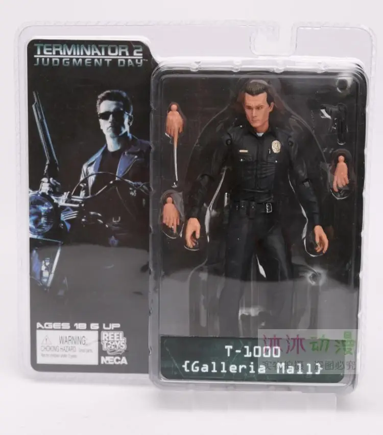 Galleria Mall NECA Терминатор 2 фигурка T-800/T-1000 ПВХ фигурка игрушка модель игрушки 7 типов 18 см - Цвет: Galleria Mall