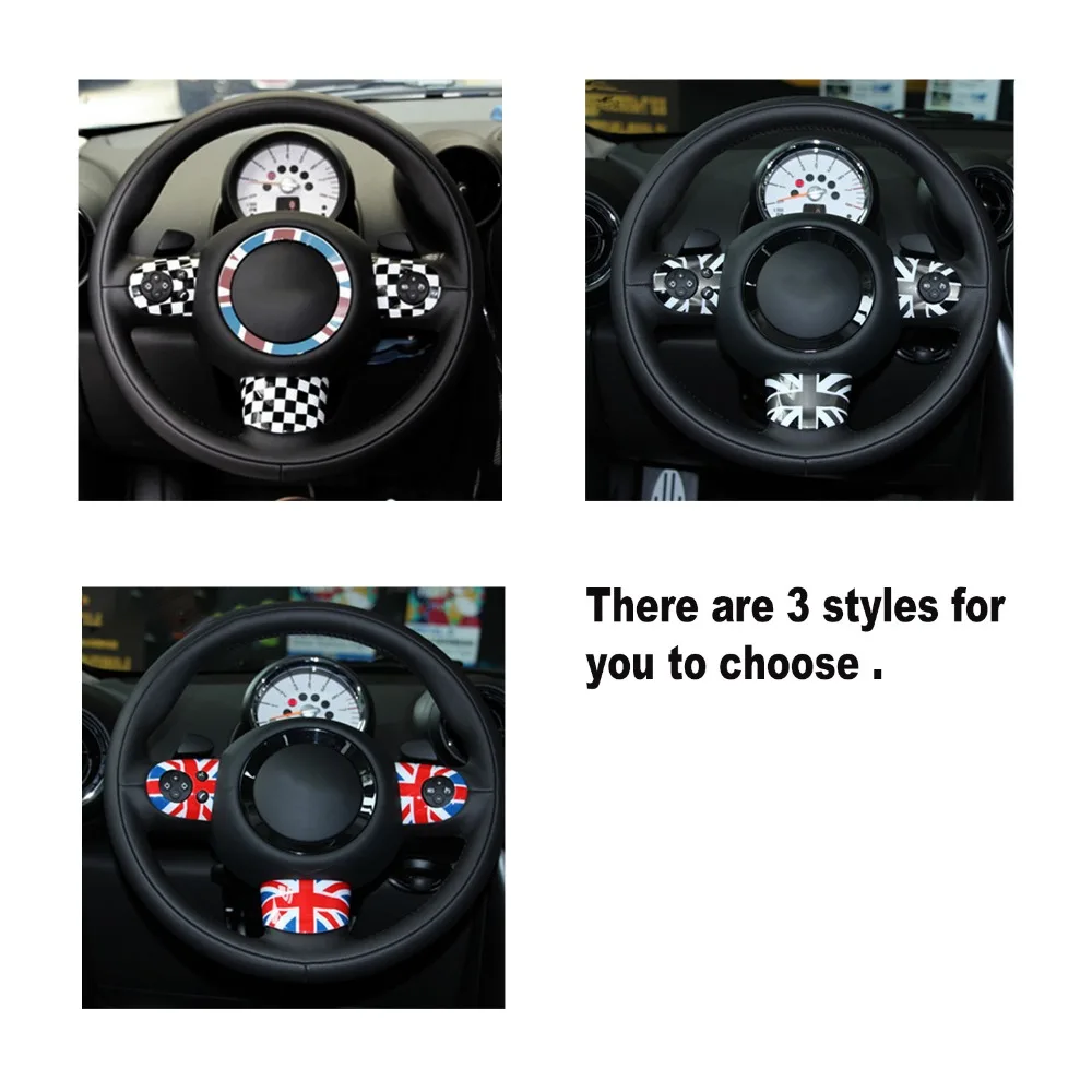 Фотографическая Крышка для руля гладкая поверхность Mini Cooper Clubman hardtop Countryman 07 13 R55