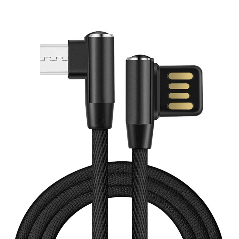 L-Line 90 градусов колено 8 pin USB кабель для iPhone Xs Max 7 6 5s Micro передачи данных Быстрая