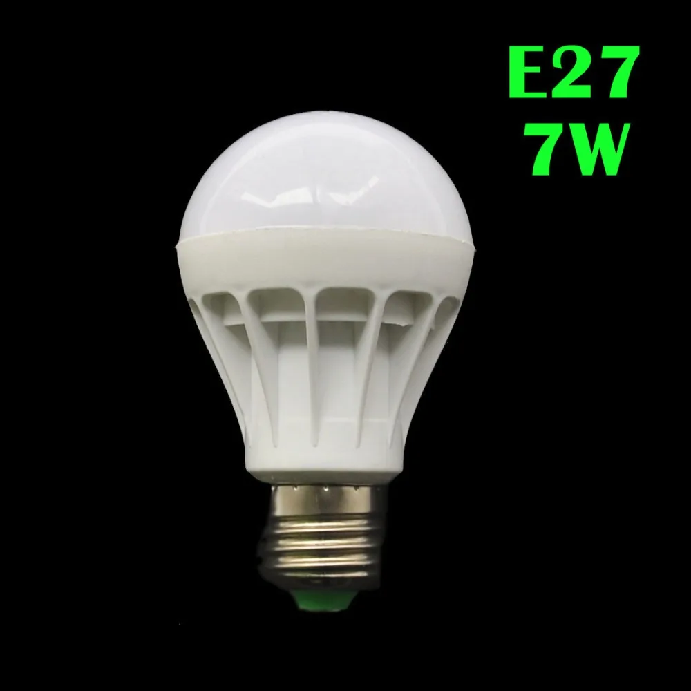 Высокая Мощность E27 E14 светодиодный лампы 5730SMD 3 Вт 5 7 потолочный светильник 220V