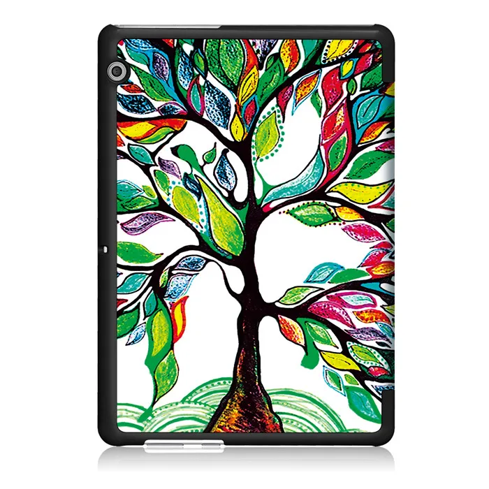 Чехол-подставка из искусственной кожи для huawei Mediapad T3 10 10,0 AGS-L09 AGS-L03 9,6 дюймов планшет+ 2 шт защита экрана