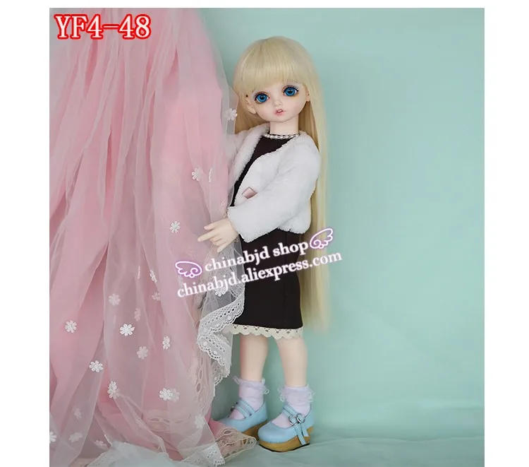 BJD SD Кукла Одежда 1/4 длинная юбка платье Cappa Для RL Волшебная страна кукол Minifee девушка тело YF4-48 куклы аксессуары