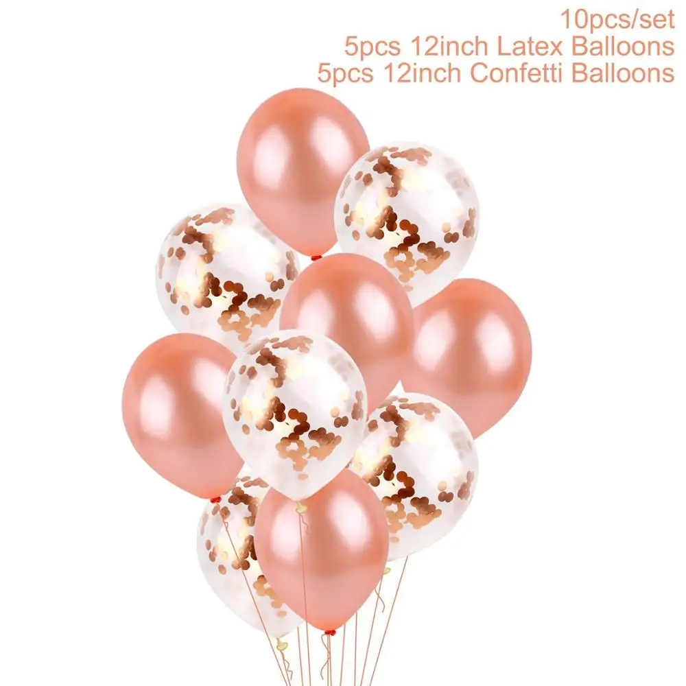 10 pcs balloons QIFU Photo Booth Реквизит свадебные реквизит для фотографий Mr Mrs Свадебные украшения команда невесты просто замужем Выпускной Babyshower - Цвет: 10 pcs balloons